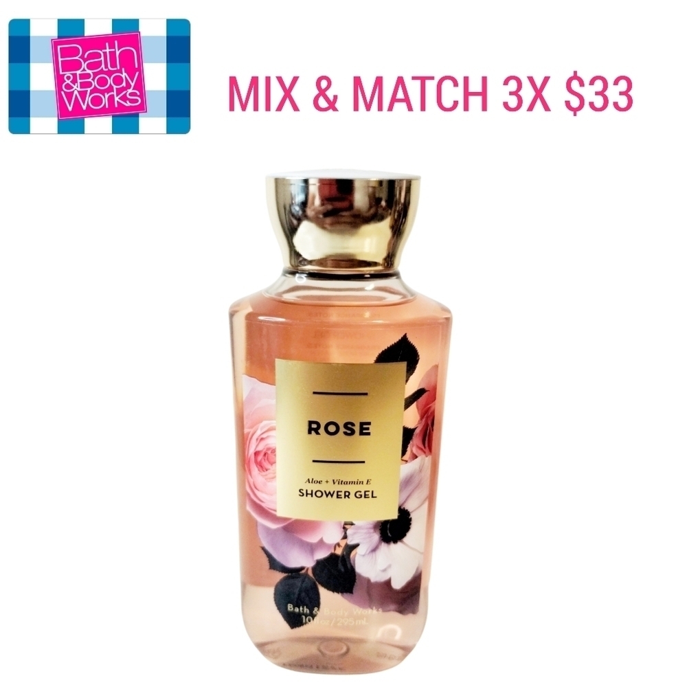 ROSE Shower Gel Aloe & Vitamin E SALE 3 x$33